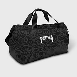 Сумки спортивные Pantera метал - черепа, цвет: 3D-принт