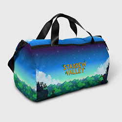 Сумки спортивные Горы Stardew Valley, цвет: 3D-принт