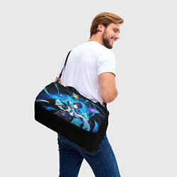Сумки спортивные Странник: Genshin impact, цвет: 3D-принт — фото 2
