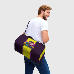 Сумки спортивные Киберпанк 2077 Арт, цвет: 3D-принт — фото 2