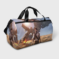 Сумки спортивные Uncharted 3, цвет: 3D-принт