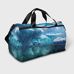 Сумки спортивные Subnautica - КРАБ на леднике, цвет: 3D-принт