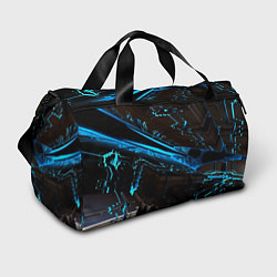 Сумки спортивные Digital space abstraction, цвет: 3D-принт