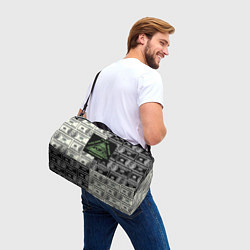 Сумки спортивные План миллионера на фоне доллара, цвет: 3D-принт — фото 2