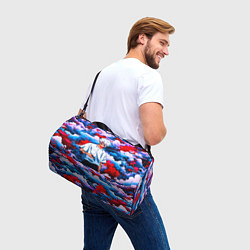 Сумки спортивные Красавец Сатору Годжо - Магическая битва, цвет: 3D-принт — фото 2