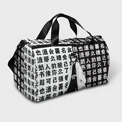 Сумки спортивные Рукия и иероглифы - Блич, цвет: 3D-принт