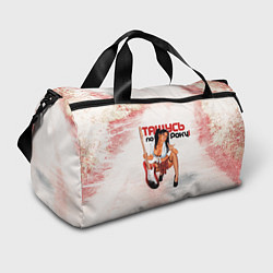 Сумки спортивные Девушка любит рок, цвет: 3D-принт
