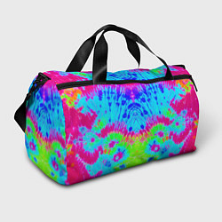 Сумки спортивные Tie-Dye abstraction, цвет: 3D-принт