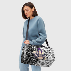 Сумки спортивные Ферн и иероглифы, цвет: 3D-принт — фото 2