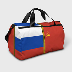 Сумки спортивные Россия и СССР, цвет: 3D-принт