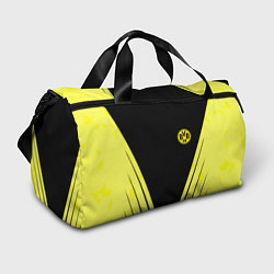Сумки спортивные Borussia geometry yellow, цвет: 3D-принт