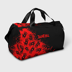 Сумки спортивные Silent hill logo game pattern steel, цвет: 3D-принт