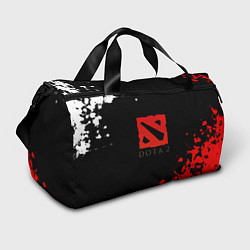 Сумки спортивные Dota 2 краски текстура, цвет: 3D-принт
