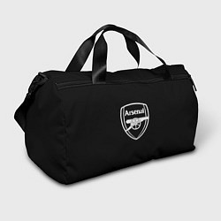 Сумки спортивные Arsenal fc белое лого, цвет: 3D-принт