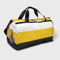 Спортивная сумка За веру царя и святую триединую Русь Крест желтый