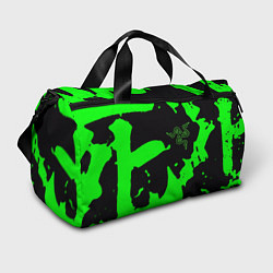 Сумки спортивные Razer кислотный стиль краски, цвет: 3D-принт