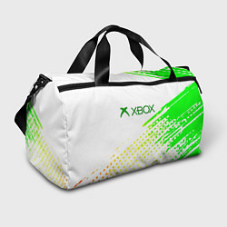 Сумки спортивные Xbox краски текстура геймер, цвет: 3D-принт