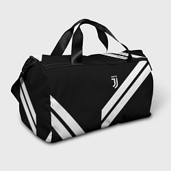 Сумки спортивные Juventus line white, цвет: 3D-принт