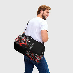 Сумки спортивные Ghost of Tsushima - snowflakesv, цвет: 3D-принт — фото 2