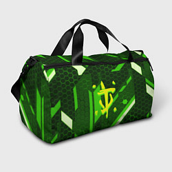 Спортивная сумка Doom geometry green