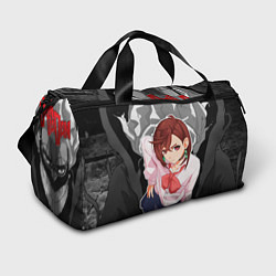 Сумки спортивные Дандадан: Момо Аясэ, цвет: 3D-принт