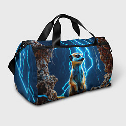 Сумки спортивные Сурикат в разрядах молний, цвет: 3D-принт
