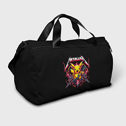 Сумки спортивные Metallica - cool Pikachu, цвет: 3D-принт