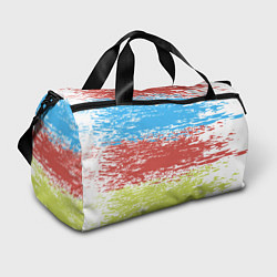 Сумки спортивные Взмах кистью, цвет: 3D-принт