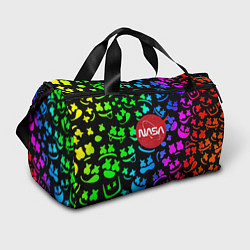 Сумки спортивные Marshmello x NASA gradient, цвет: 3D-принт