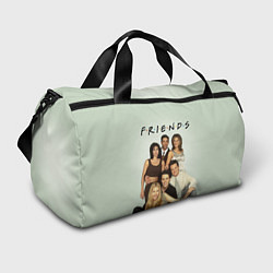Сумки спортивные Американский сериал - Друзья, цвет: 3D-принт