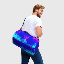 Сумки спортивные Monster energy дым неоновый, цвет: 3D-принт — фото 2