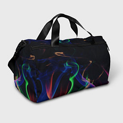 Сумки спортивные Color blue green red, цвет: 3D-принт