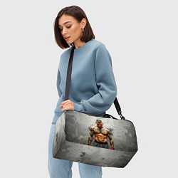 Сумки спортивные Дастин Порье на сером, цвет: 3D-принт — фото 2