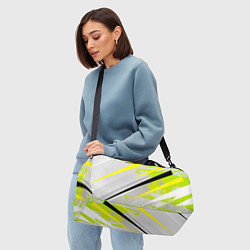 Сумки спортивные Color white light green, цвет: 3D-принт — фото 2