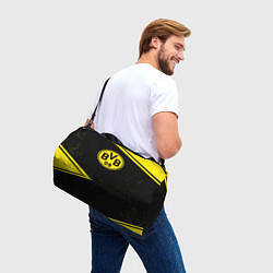 Сумки спортивные Borussia полосы, цвет: 3D-принт — фото 2