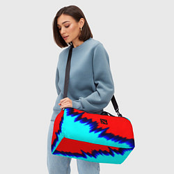 Сумки спортивные Dota краски, цвет: 3D-принт — фото 2