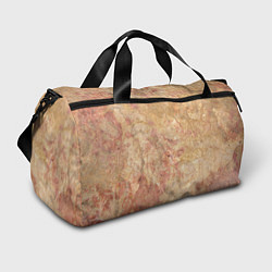 Сумки спортивные Абстракция - marble red, цвет: 3D-принт