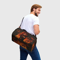 Сумки спортивные Горячая пиро архонт Мавуика - Genshin Impact, цвет: 3D-принт — фото 2