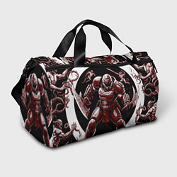 Сумки спортивные Doom red guardian, цвет: 3D-принт