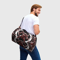 Сумки спортивные Doom red guardian, цвет: 3D-принт — фото 2