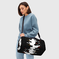 Сумки спортивные Волки со светящимися глазами, цвет: 3D-принт — фото 2