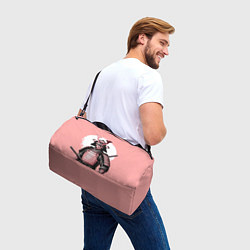 Сумки спортивные Древний самурай, цвет: 3D-принт — фото 2