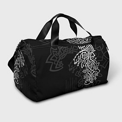 Сумки спортивные Волки верные спутники Одина, цвет: 3D-принт