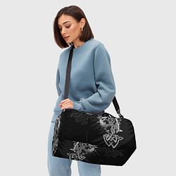 Сумки спортивные Верные спутники Одина, цвет: 3D-принт — фото 2