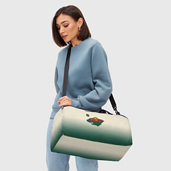 Сумки спортивные Миннесота Уайлд - геометрический градиент, цвет: 3D-принт — фото 2