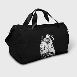 Сумки спортивные Скелет с кружкой, цвет: 3D-принт