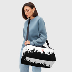 Сумки спортивные Monster energy rock black, цвет: 3D-принт — фото 2