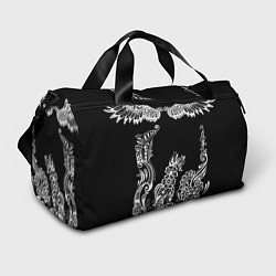 Сумки спортивные Wings tattoo, цвет: 3D-принт