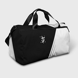 Сумки спортивные Doom white geometry, цвет: 3D-принт