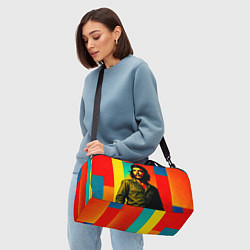 Сумки спортивные Че Гевара поп-арт 1970-е, цвет: 3D-принт — фото 2